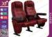 Plastic Armrest Metal Frame Floor Fixed Standing Movie Theater Seating Chairs