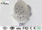 High Power Commercial LED Recessed Ceiling Lights 9W 2700K - 6500K For Supermarket