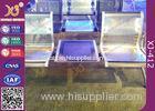 PU Leather Aluminum Alloy Armrest Waiting Area Chairs For Railway Station