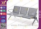 Heavy Duty Hospital Waiting Room Chairs Stainless Steel With Powder Coating