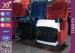 Professinal PU Foam Iron Stadium Theater Seating Chairs Floor Mounted