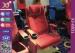 Foldable Pu Foam Inner Movie Theater Seats Fabric Upholstery Chairs For Imax