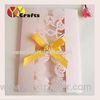 New fashion beautiful wedding invitation card with beach style