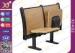 Cold Roll Steel Book Holder College Classroom Furniture With Writing Desk