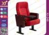 Powder Coating Finish Legs Auditorium Theater Seating Furniture With Tablet