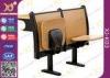 Cold Rolled Steel Book Holder School Desk And Chair With Writing Desk