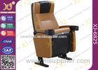 Cold Molded PU Sponge PP Shell Cinema Theater Chairs For Concert Hall