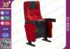 Fire Retardant Red Fabric Sponge Cinema Theater Chairs For Opera House