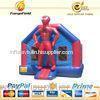 Inflatable Spider Man Kids Inflatable Bounce Houses With Slide