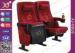 PP Outer Back Fabric Black Plastic Shell Cushion Theater Chairs For Stadium