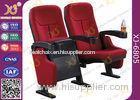 Plastic Outer Frame Theatre Seating Chairs With Bottle Holder Fixed Legs
