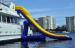 Commercial Waterproof Ocean Big Inflatable Water Slides For Adults