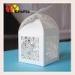 Delicate rose wedding gift boxes pure white for sweet favor unique