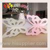 Cute butterfly Napkin Rings holders wedding fancy metallic paper