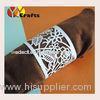 Romantic rose wedding decorative fancy napkin rings laser cutting