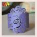 Purple dancing girl Wedding Napkin Rings table towel paper napkin wrappers