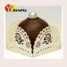 Fancy lovely 3.5*3.5cm small chocolate packaging bag wedding packing candy bag