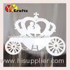 Fairy Tale Carriage Wine Glass Place Cards For Engagement Party