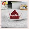 Cute red color customize design laser cut wedding small candy cupcake wrapper model