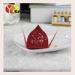 Cute red color customize design laser cut wedding small candy cupcake wrapper model
