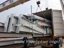 Galvanized C purlins Garage Steel Frame Three floors For Supper Market