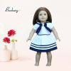 Bocheng 18 inch school uniform doll dress fits outfit 18 inch doll wear such as American girl and Madame Alexander