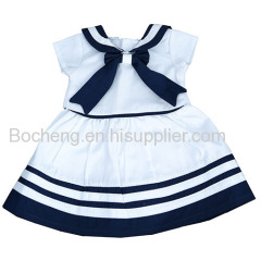 Bocheng 18 inch school uniform doll dress fits outfit 18 inch doll wear such as American girl and Madame Alexander