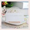 Beautiful lace 3d handmade Table Seating Cards For wedding decoration