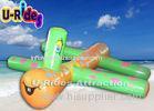 Green Inflatable Water Parks Spot Dog Shape Inflatable Pool Toys For Children