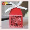 Wedding cake boxes bags ivory snowflakes for Christmas wedding gift boxes