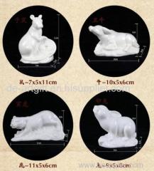 Figurine Miniature Ceramic Animal Collectible Gift