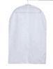 White Breathable Household Garment Suit Cover Bag For Laundry