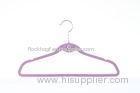 Home / Hotel Velvet Coated Hangers Womens / Mens Suit Hangers Purple