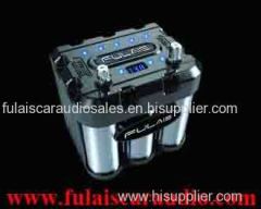 FULAIS 16V Battery / Power Capacitor CapCell Hybrid with Digital Volt Meter