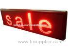 Single Color P10 Outdoor Led Scrolling Message Board For Date Display