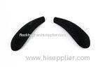 High End Black Velvet Shoulder Pad Velvet Hooks 150*45*40mm