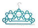 Heavy Duty Green Velvet Scarf Hanger Flocked Clothes Hangers