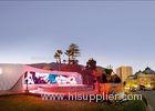 Outdoor Full Color Curved LED Screen 6mm For Rental Aluminum Cabinet