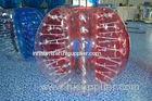Kids / Adults TPU Inflatable Bubble Soccer Equipment Clear Or Colorful