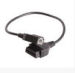 Black OBD Adaptor Car Diagnostic Cable for Honda 3Pin OBD OBD2 Lead Cable