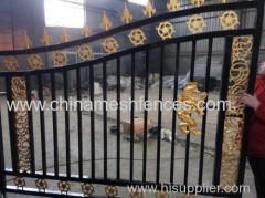 Haotian decorative forged iron gate factory