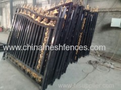Haotian decorative forged iron gate factory