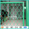 diamond security portable galvanized interlinking mesh fence panel