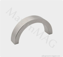 Neodymium/NdFeB arc magnets half ring magnets