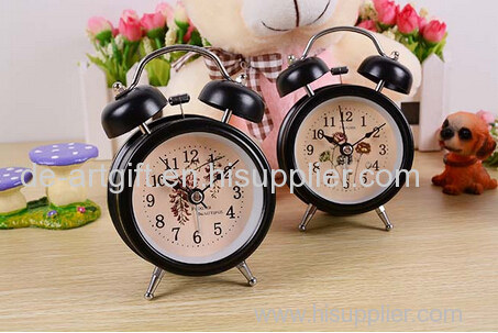 Mini Metal Travel Alarm Clock