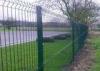 Professional Plastic Coated Garden Wire Mesh Fencing With Heavy Steel Structure