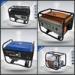 1800 W Open Small Gasoline Generator Set Single Phase Three Loops Energy - Saving