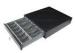 Black Metal Cash Drawer 5 Compartments SECC Electroplating Zinc Bottom Plate 5.9 KG 420A