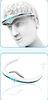 White and Blue electrical impulses headache headband for Stress