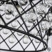 Iron Crystal Lighting Crystal lights Wrought iron chandelier Crystal Lighting Wrought iron chandelier